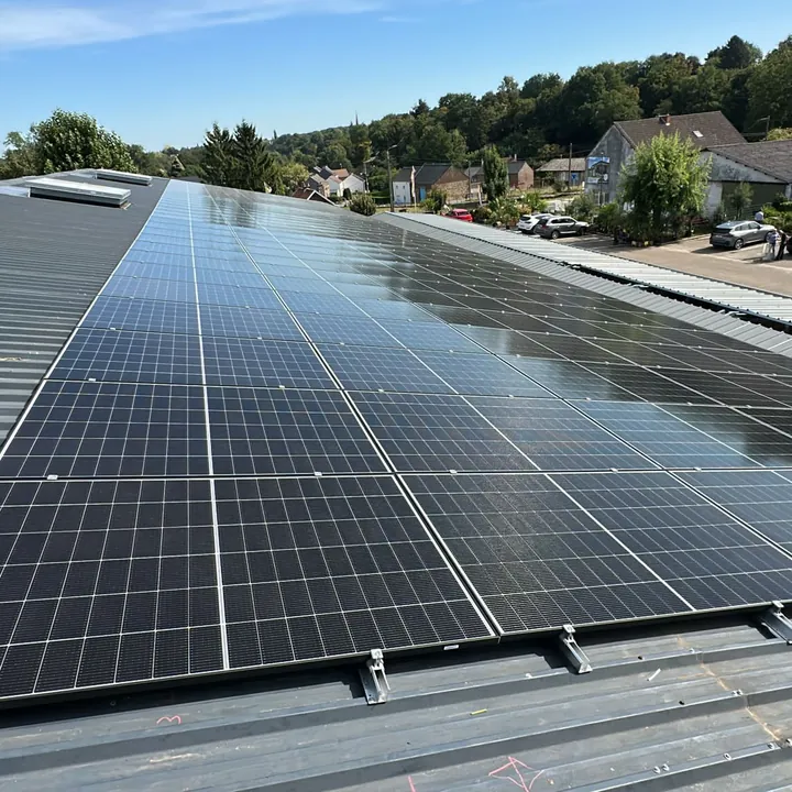 Installation photovoltaïque sur une maison unifamiliale à Gembloux