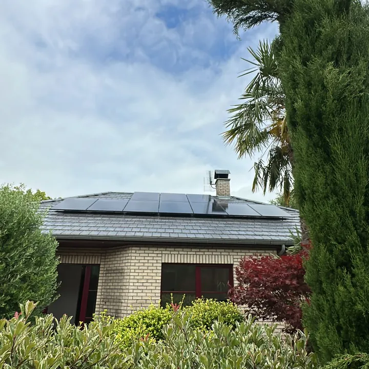 Maison unifamiliale à Ottignies équipée de panneaux solaires
